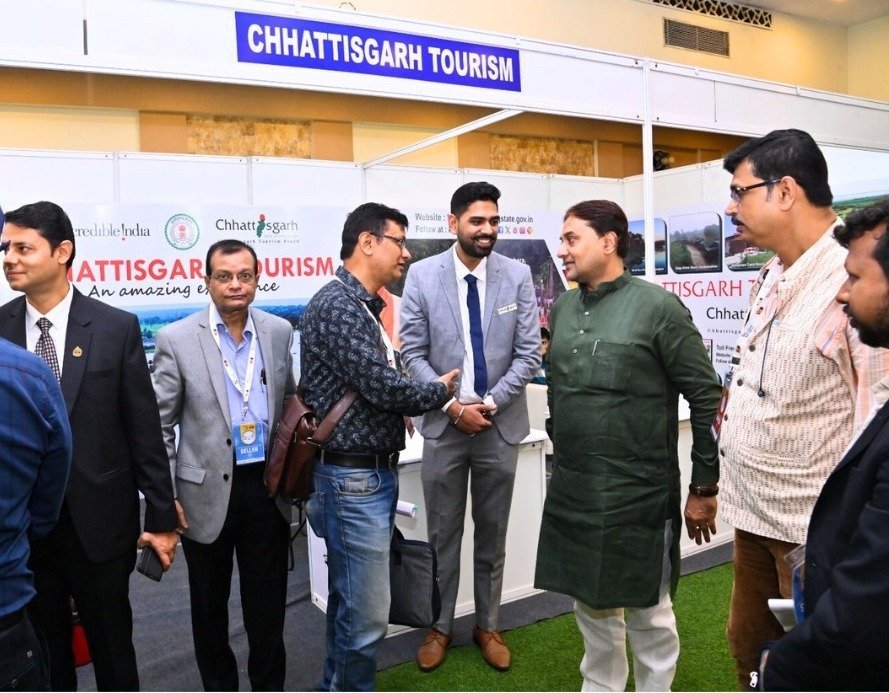 छत्तीसगढ़ पर्यटन ने कोलकाता में दर्ज कराई प्रभावशाली उपस्थिति