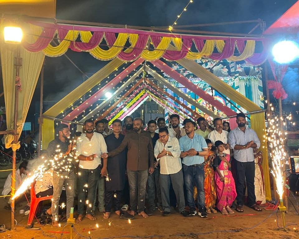 गरियाबंद में श्री सार्वजनिक दुर्गा उत्सव समिति के तत्वाधान में भव्य रास-गरबा महोत्सव का शुभारंभ