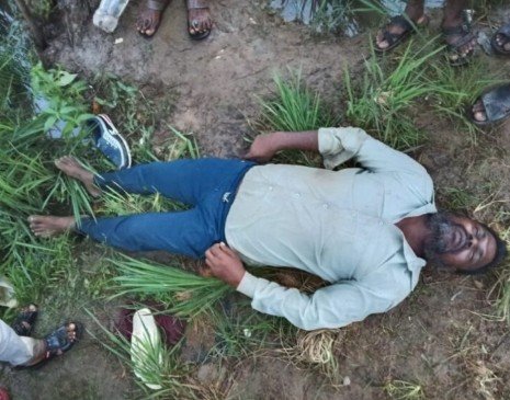 खेत में काम कर रहे किसान की आकाशीय बिजली गिरने से मौत