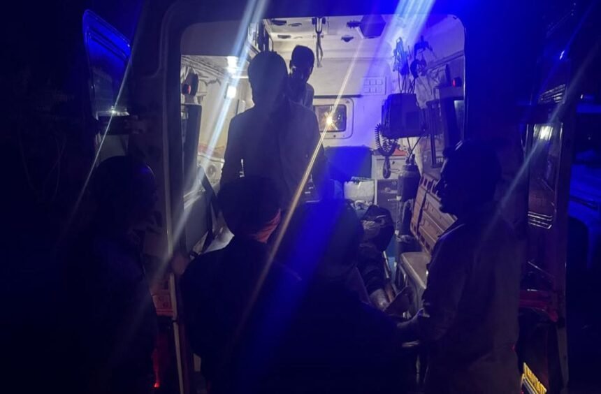 बारुका-चिंगरापगार मोड़ के पास दर्दनाक दुर्घटना, युवक की मौके पर मौत