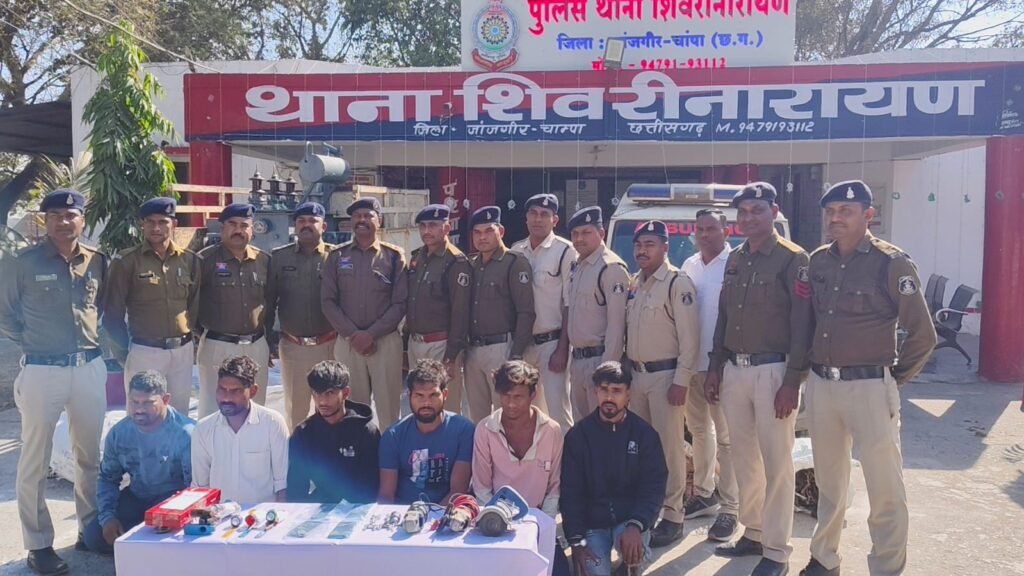 ट्रांसफार्मर चोरी अंतर्जिला गिरोह का हुआ पर्दाफाश