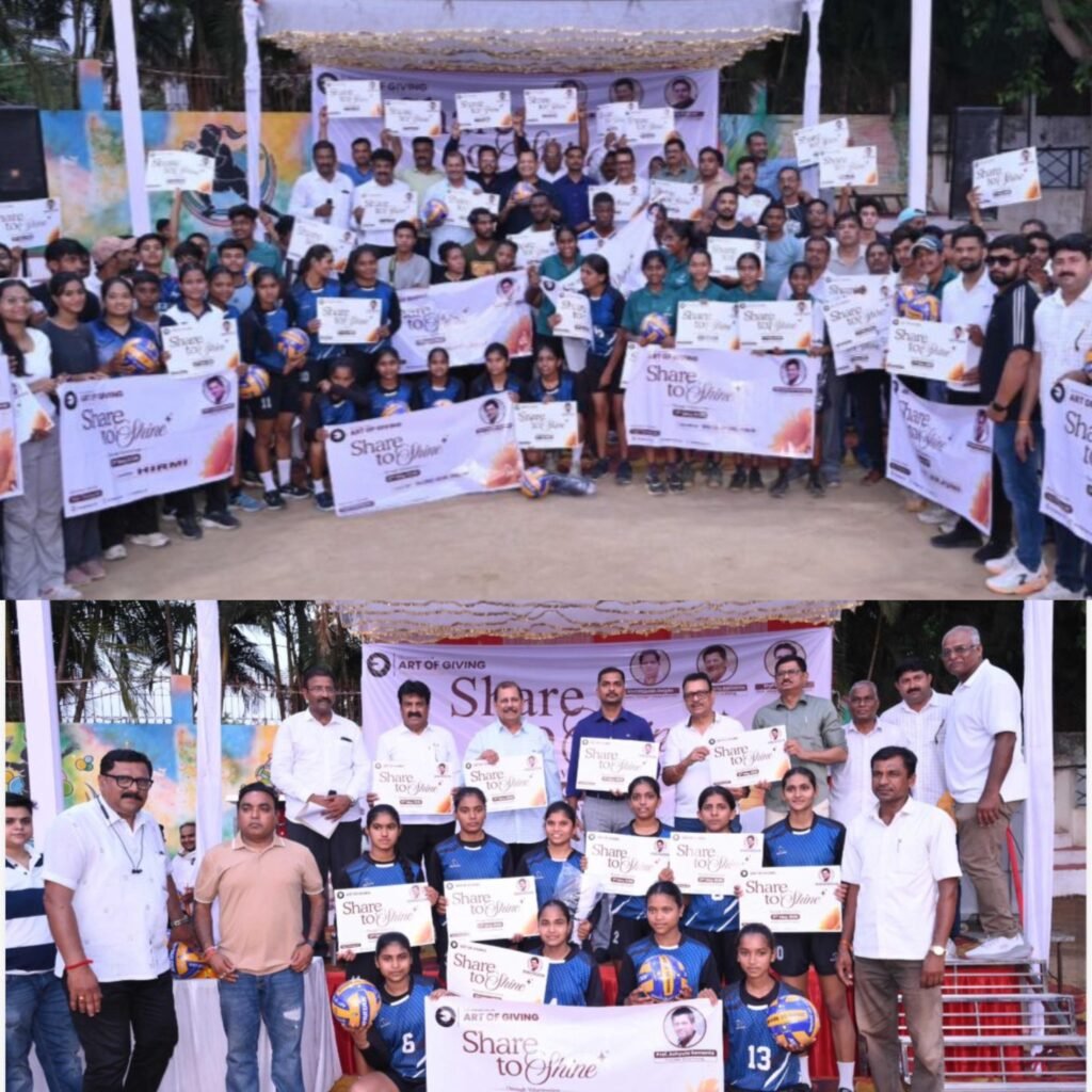 खेल प्रतिभाओं को मिला नया हौसला,आर्ट ऑफ गिविंग संस्था ने छत्तीसगढ़ के वॉलीबॉल मैदानों को दिए बॉल और नेट